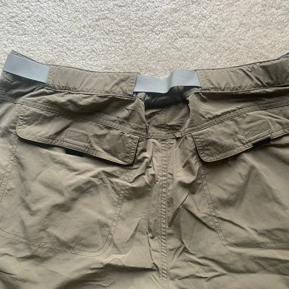 Eastern Mountain Sports Hiking Pants Mens 40x32 Khaki‎ Cargo Utility Belted